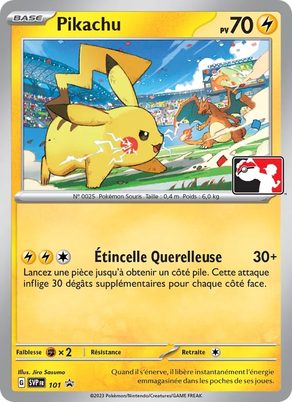 Pikachu, SVP Black Star Promos 101