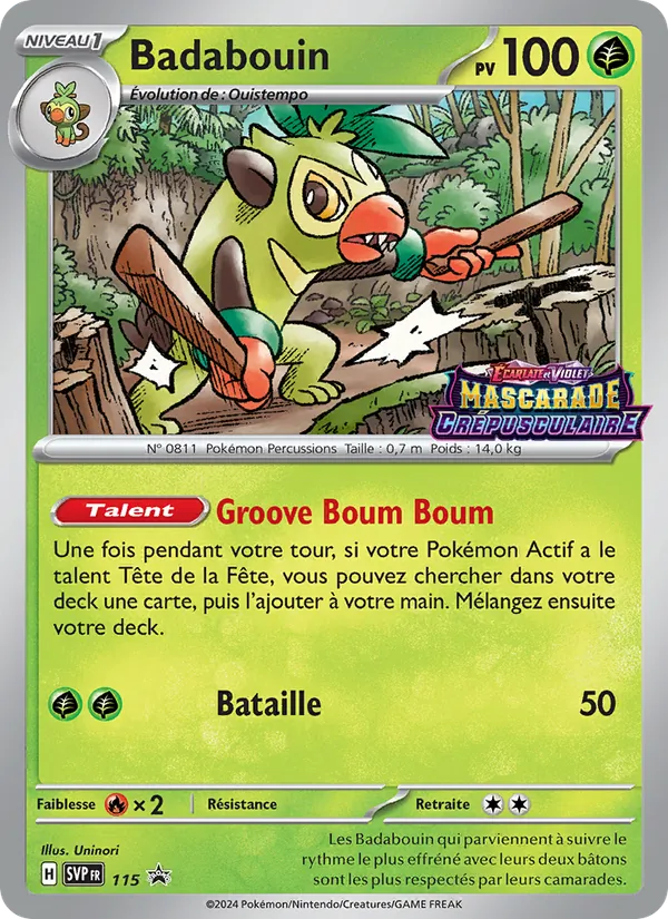 Badabouin, SVP Black Star Promos 115