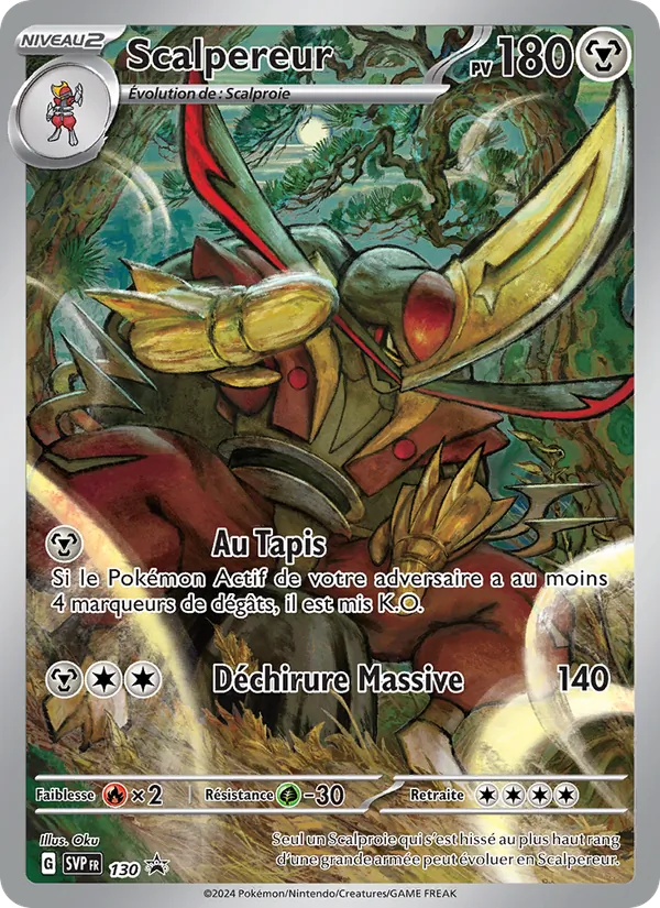 Scalpereur, SVP Black Star Promos 130