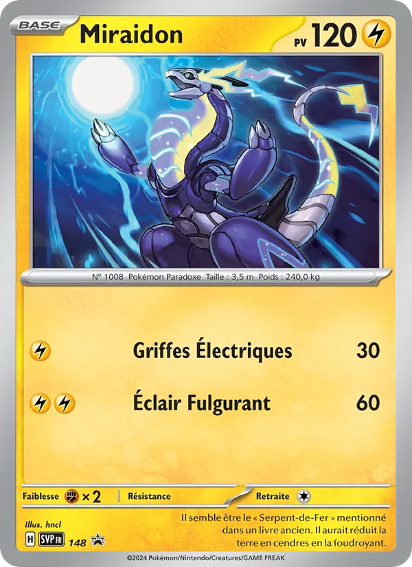 Miraidon, SVP Black Star Promos 148