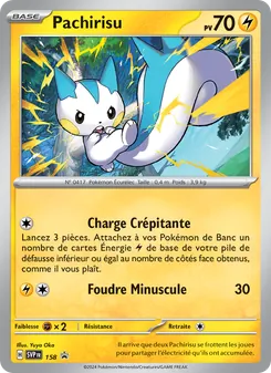 Pachirisu, SVP Black Star Promos 158