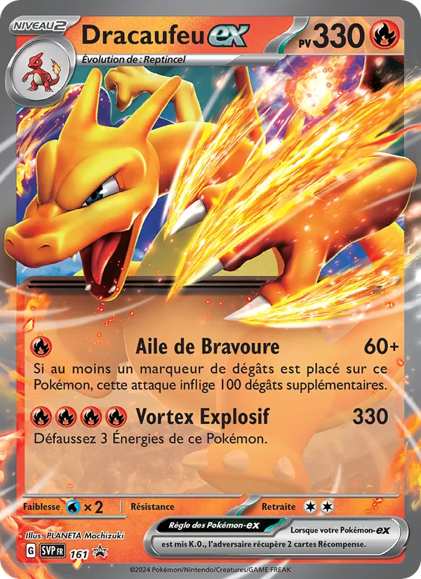 Dracaufeu-ex, SVP Black Star Promos 161