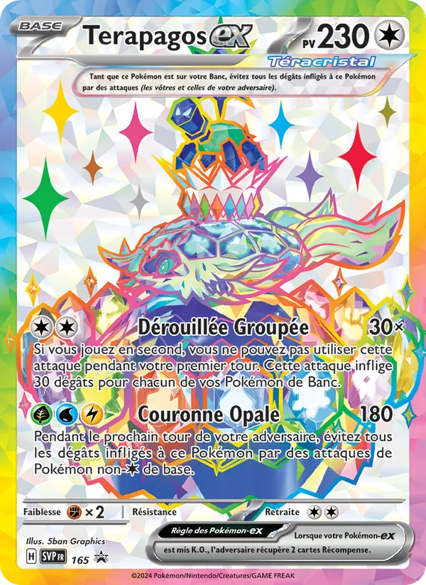Terapagos-ex, SVP Black Star Promos 165
