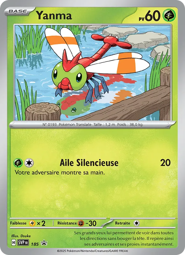 Yanma, SVP Black Star Promos 185