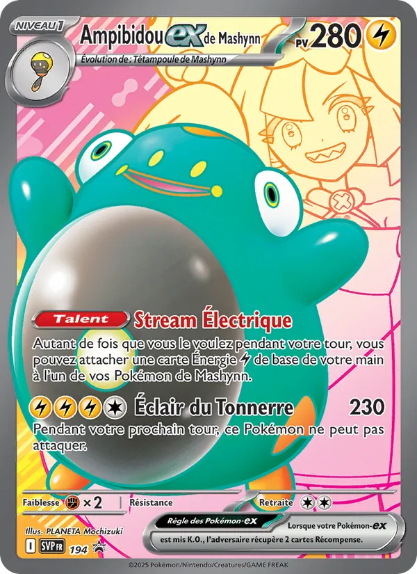 Ampibidou-ex de Mashynn, SVP Black Star Promos 194