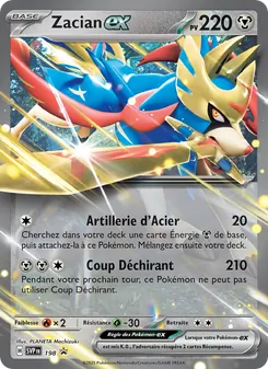 Zacian-ex, SVP Black Star Promos 198