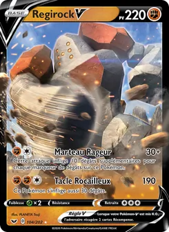 Regirock V, Épée et Bouclier 104