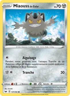 Miaouss de Galar, Épée et Bouclier 127