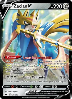 Zacian V, Épée et Bouclier 138