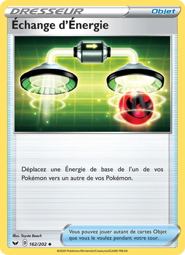Échange d'Énergie, Épée et Bouclier 162