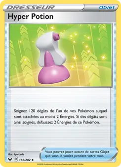 Hyper Potion, Épée et Bouclier 166