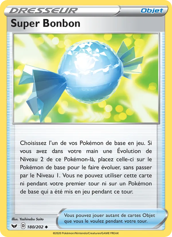Super Bonbon, Épée et Bouclier 180