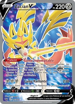 Zacian V, Épée et Bouclier 195