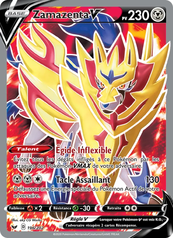 Zamazenta V, Épée et Bouclier 196