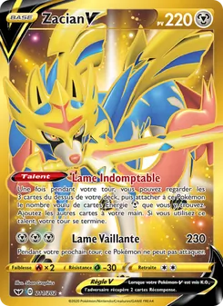 Zacian V, Épée et Bouclier 211