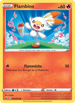 Flambino, Épée et Bouclier 30