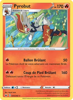 Pyrobut, Épée et Bouclier 35