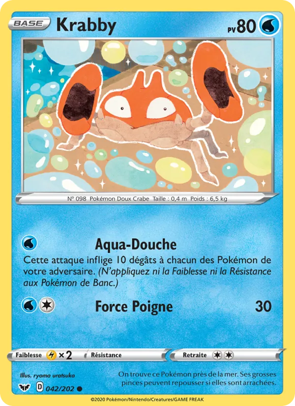 Krabby, Épée et Bouclier 42