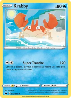 Krabby, Épée et Bouclier 43