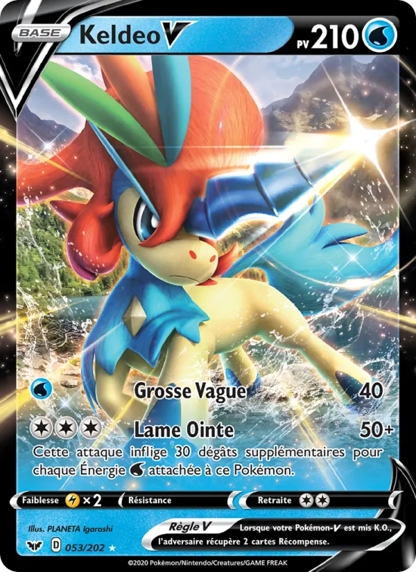 Keldeo V, Épée et Bouclier 53