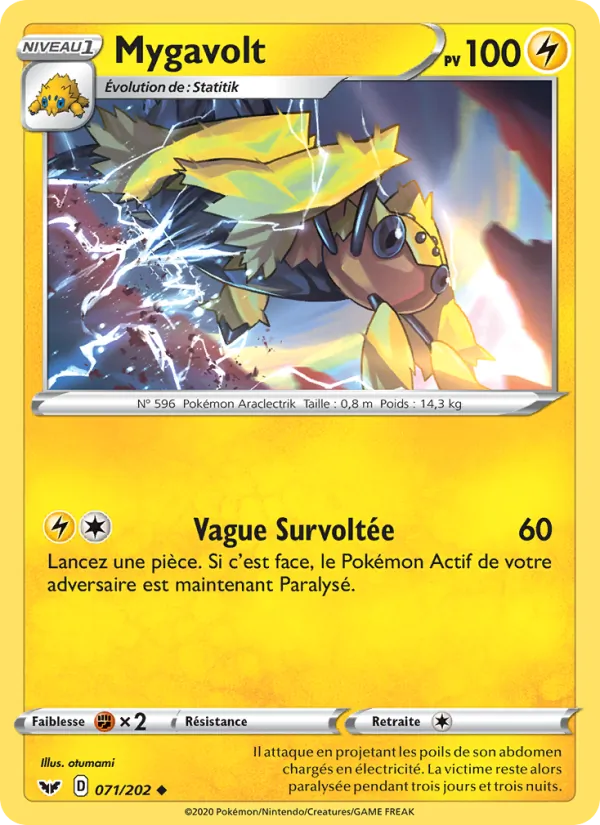 Mygavolt, Épée et Bouclier 71