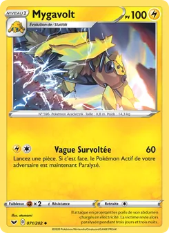 Mygavolt, Épée et Bouclier 71