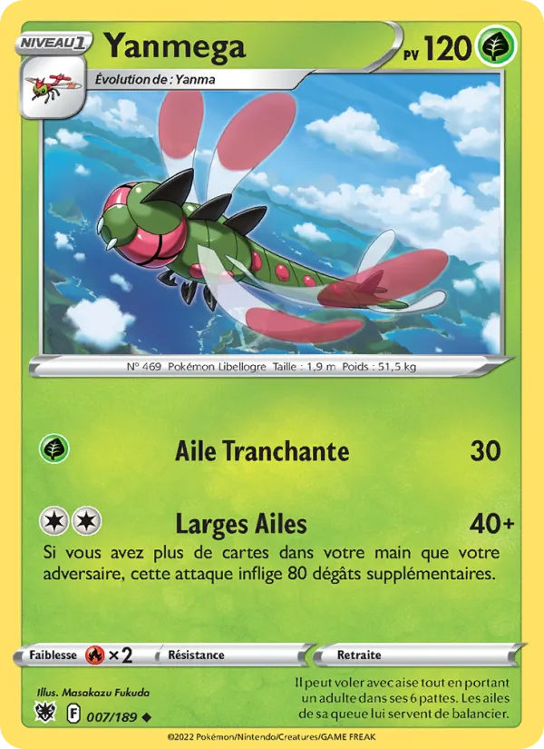 Yanmega, Astres Radieux 007