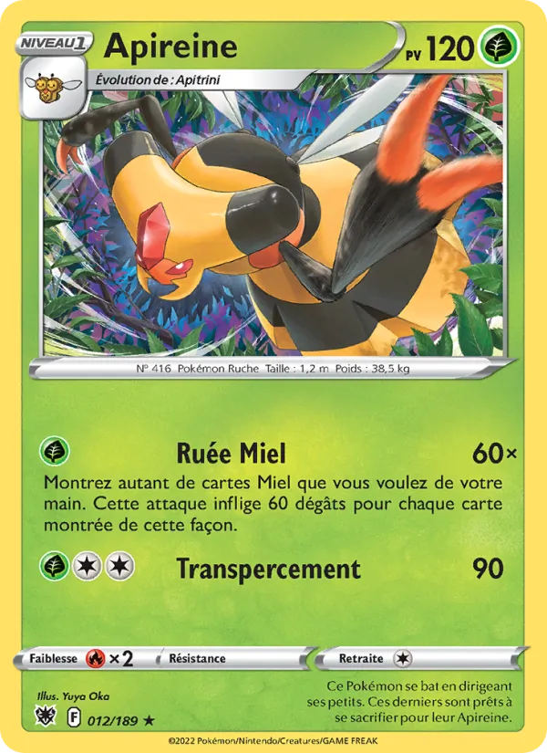 Apireine, Astres Radieux 012