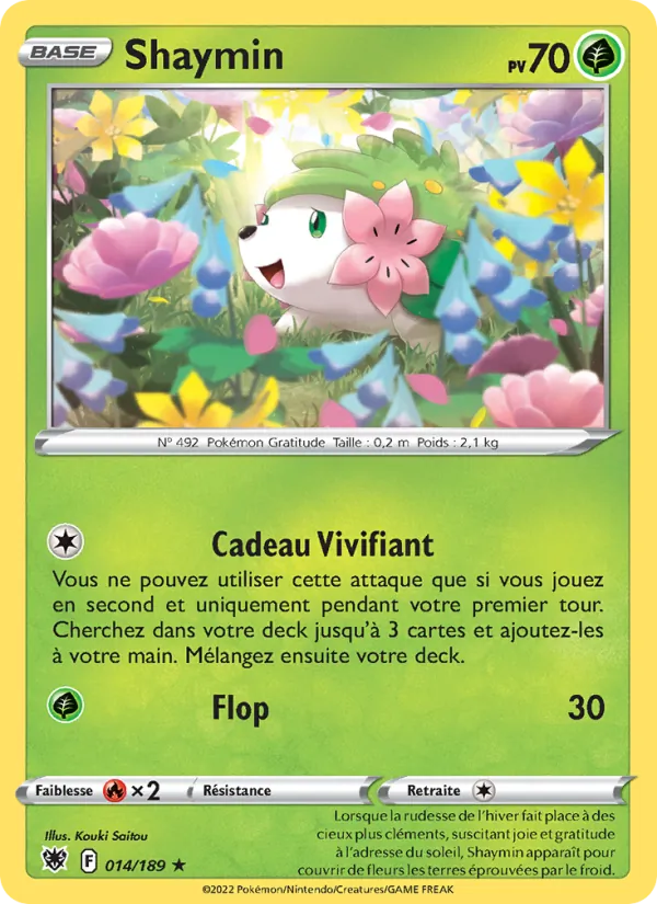 Shaymin, Astres Radieux 014