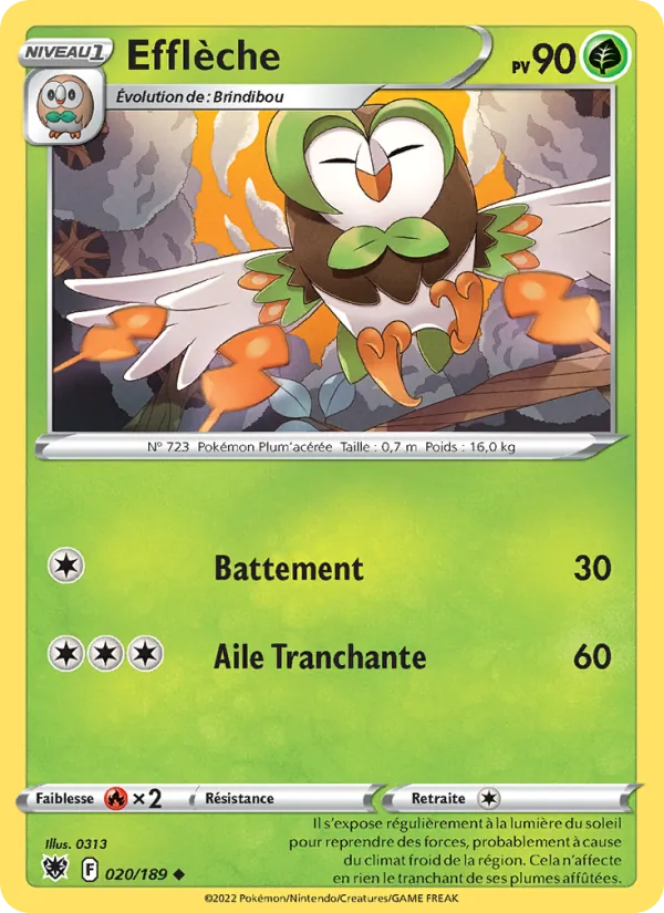 Efflèche, Astres Radieux 020