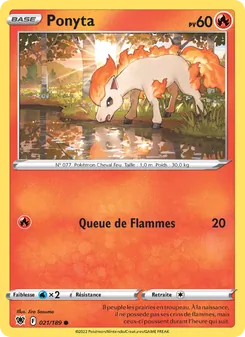 Ponyta, Astres Radieux 021