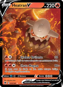 Heatran V, Astres Radieux 025