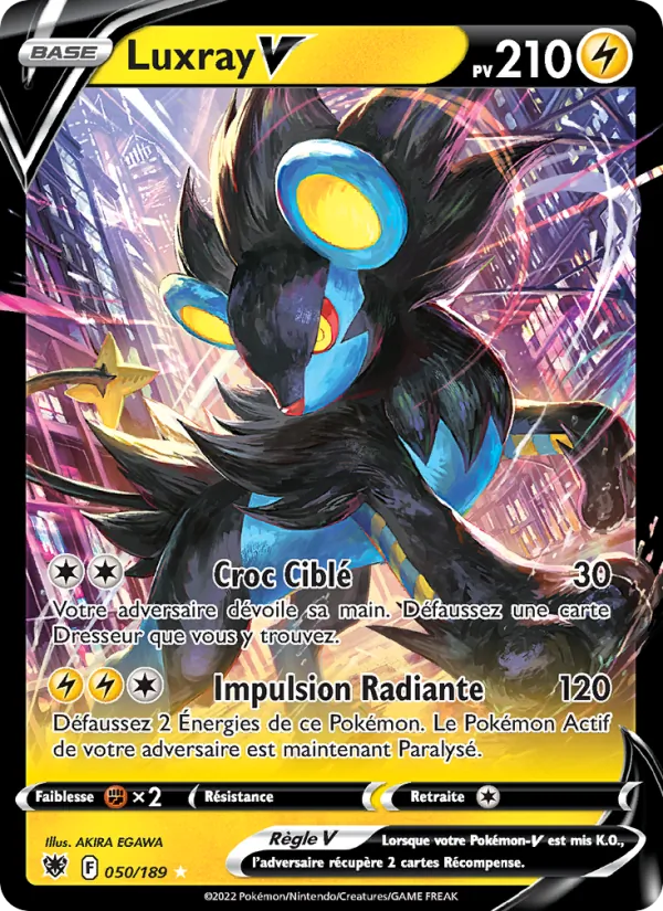 Luxray V, Astres Radieux 050