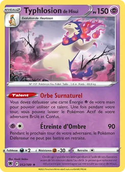Typhlosion de Hisui, Astres Radieux 052