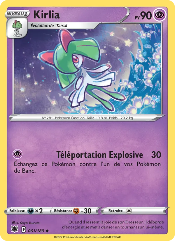 Kirlia, Astres Radieux 061
