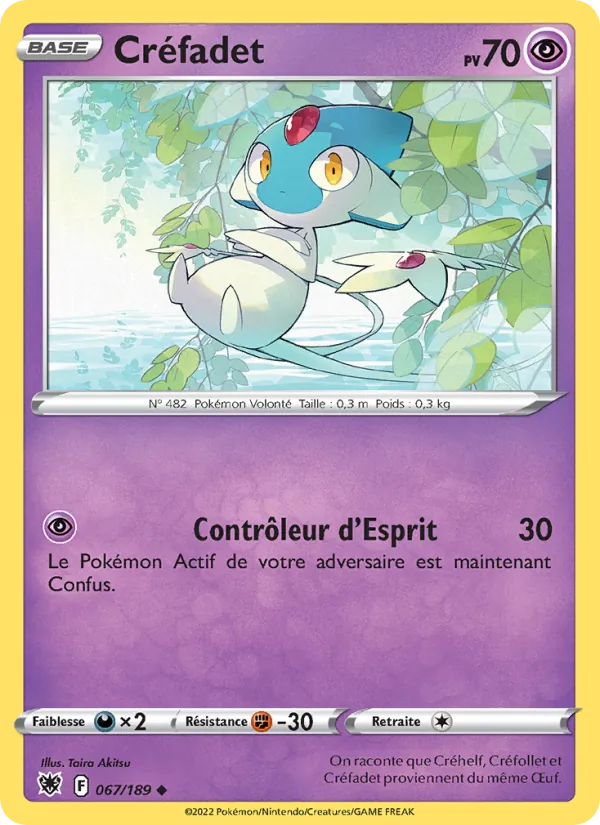 Créfadet, Astres Radieux 067