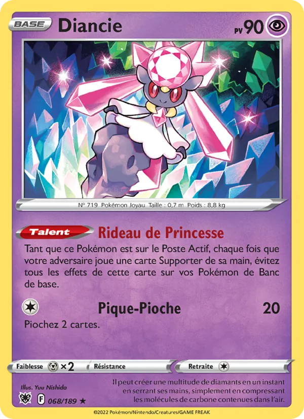 Diancie, Astres Radieux 068