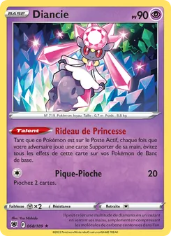 Diancie, Astres Radieux 068