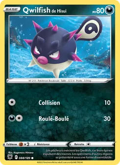 Qwilfish de Hisui, Astres Radieux 088