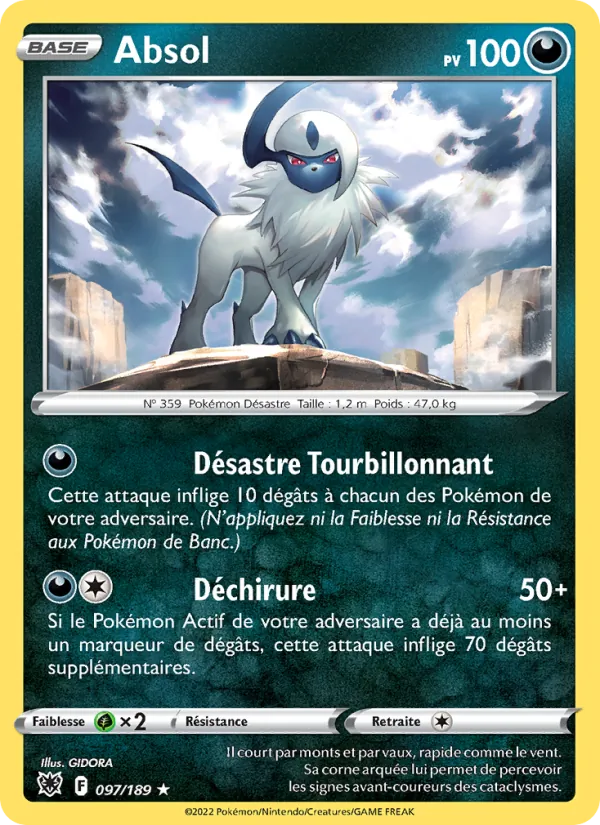 Absol, Astres Radieux 097