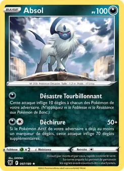 Absol, Astres Radieux 097