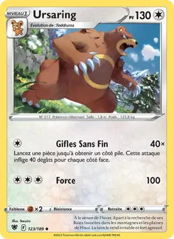 Ursaring, Astres Radieux 123