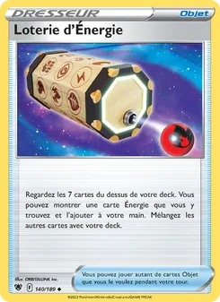 Loterie d'Énergie, Astres Radieux 140