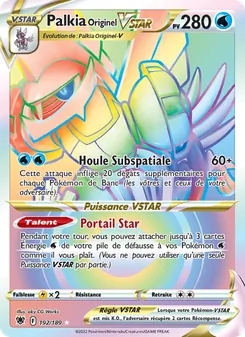 Palkia Originel VSTAR, Astres Radieux 192