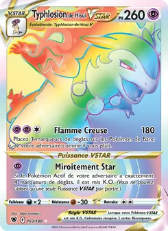 Typhlosion de Hisui VSTAR, Astres Radieux 193