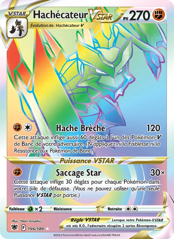 Hachécateur VSTAR, Astres Radieux 196