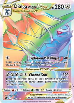 Dialga Originel VSTAR, Astres Radieux 198