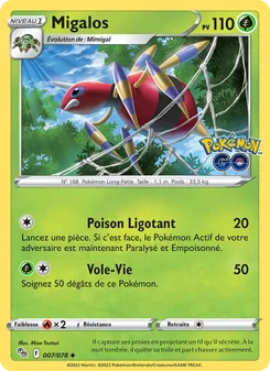Migalos, Pokémon GO 007