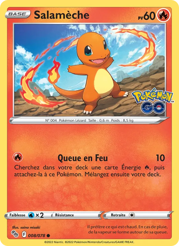 Salamèche, Pokémon GO 008