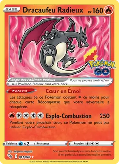 Dracaufeu Radieux, Pokémon GO 011